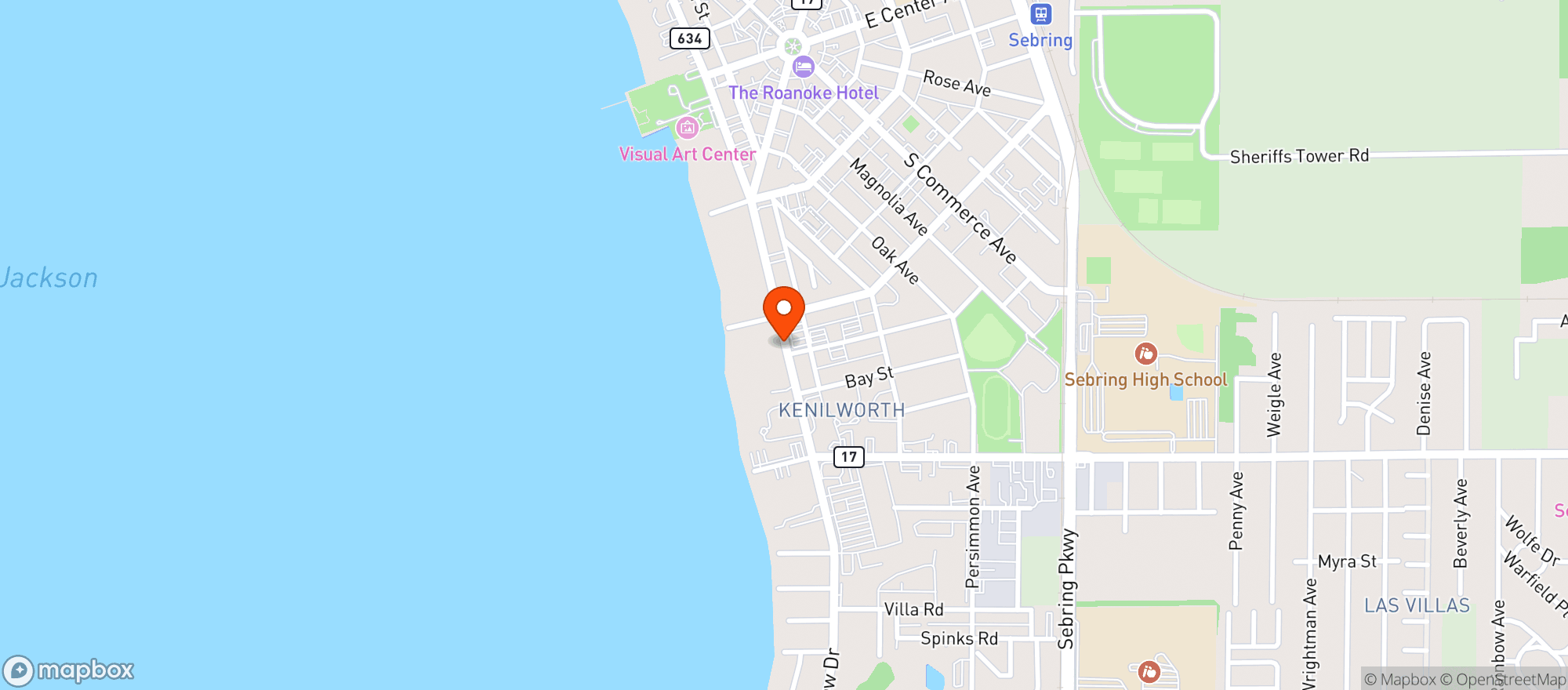 Map showing Don Jose Mexican Restaurant