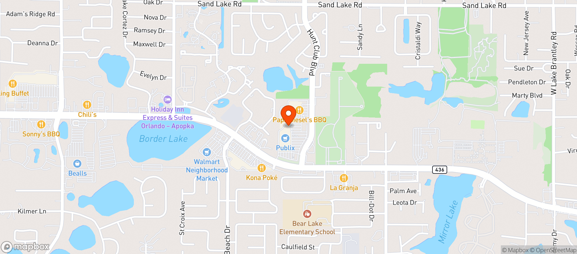 Map showing Ventura smoke shop