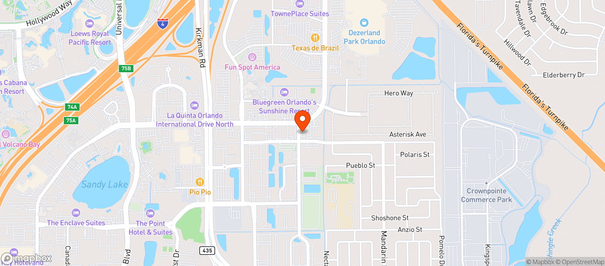 Map showing Cheers (Pkg Store)