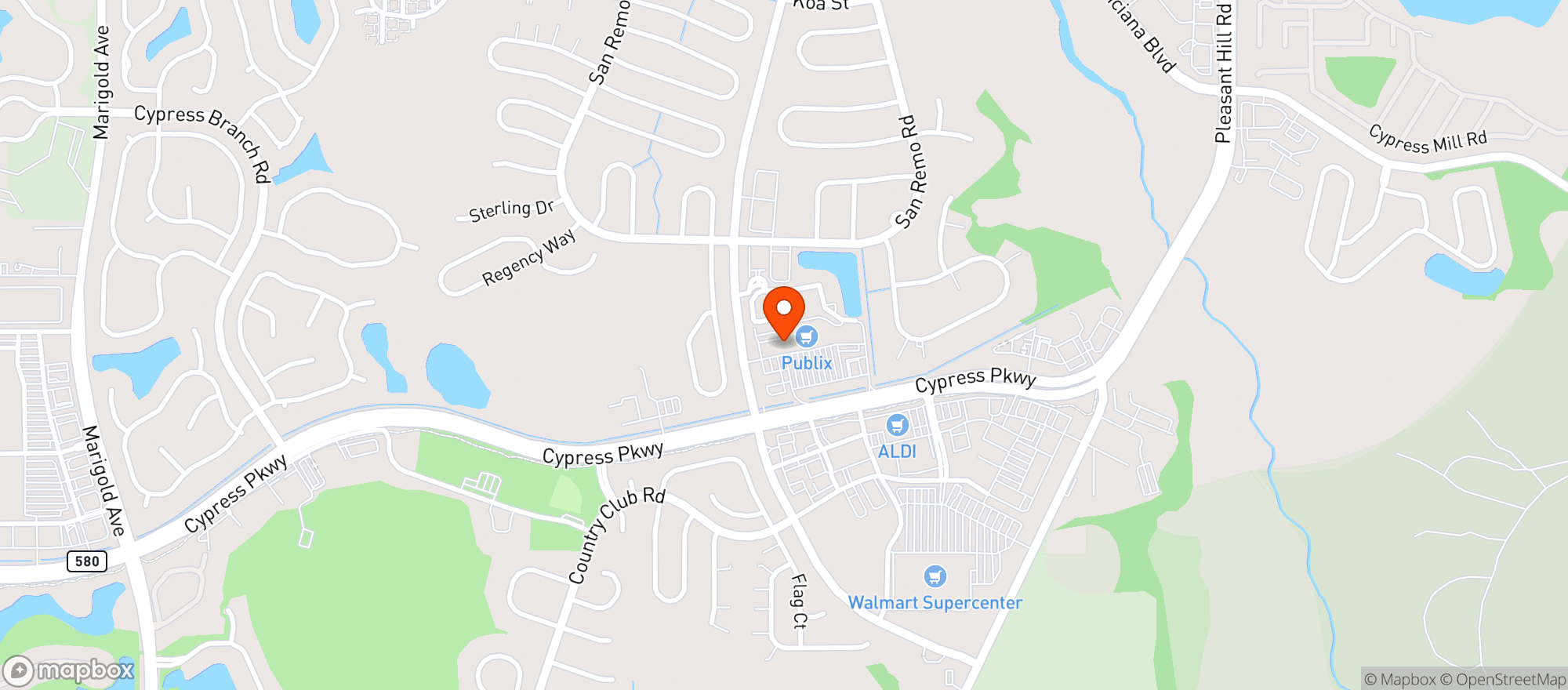 Map showing 1003 Liquors