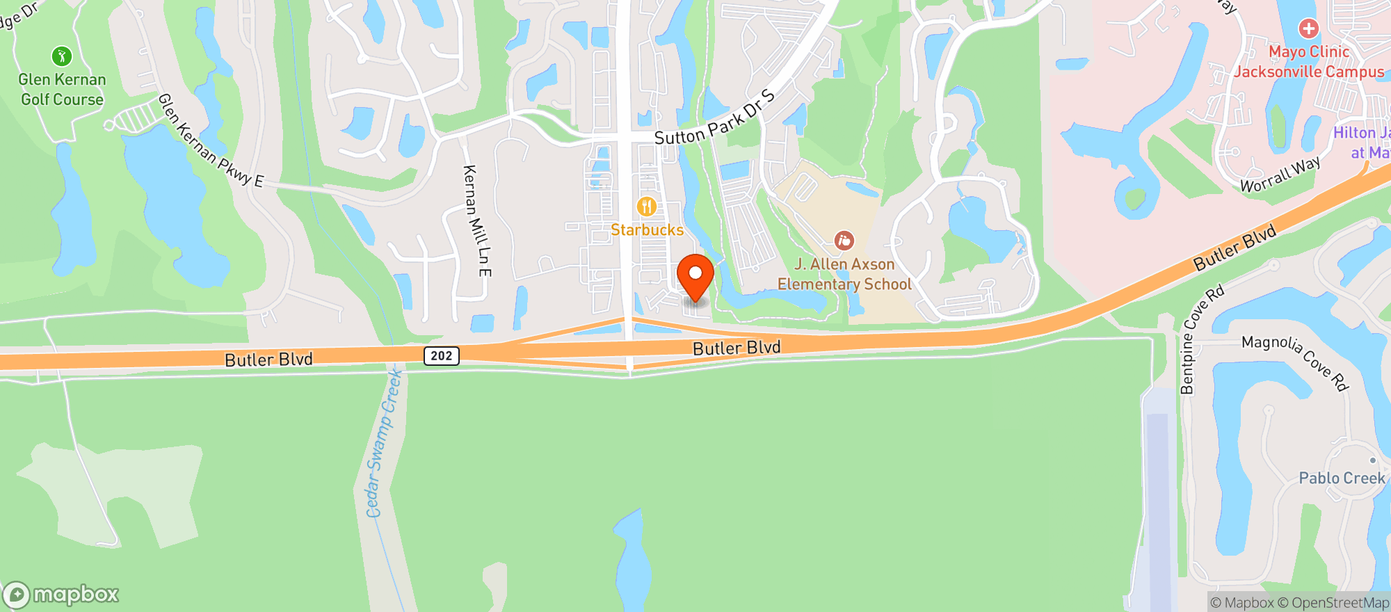 Map showing Holiday Inn Express & Suites (winds