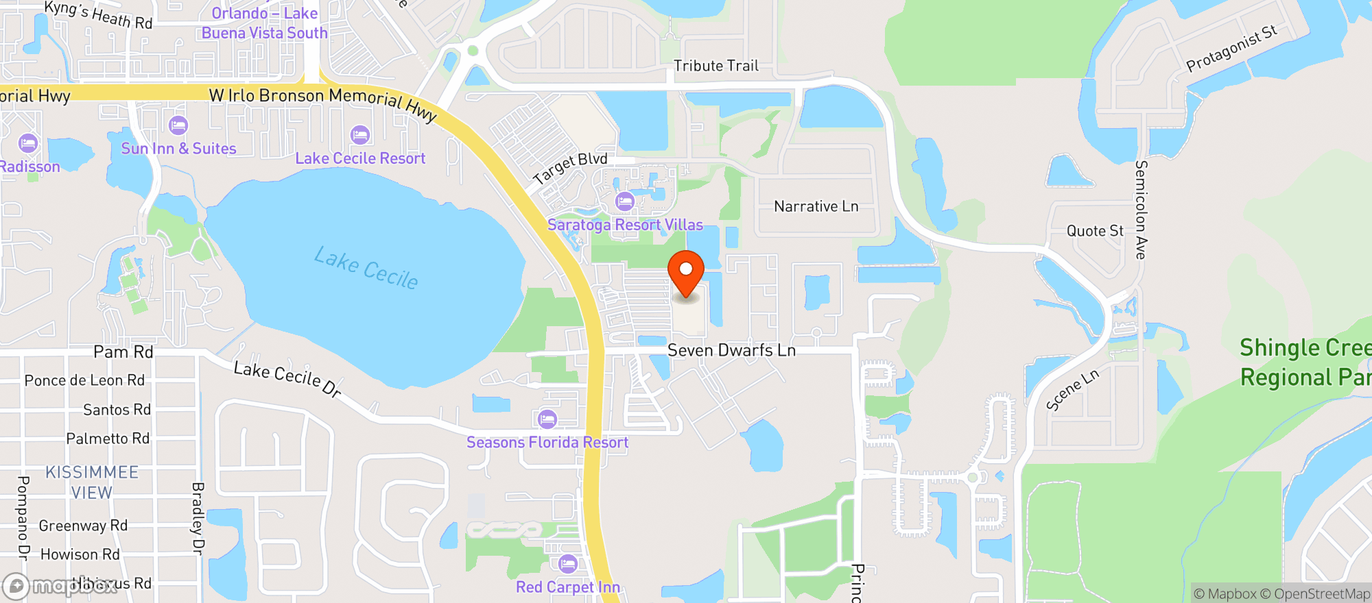 Map showing Sams Club #4782