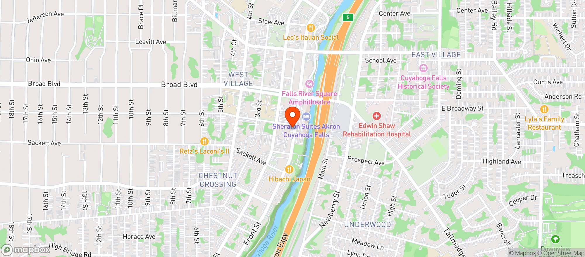 Map showing Not Napa Wine Store