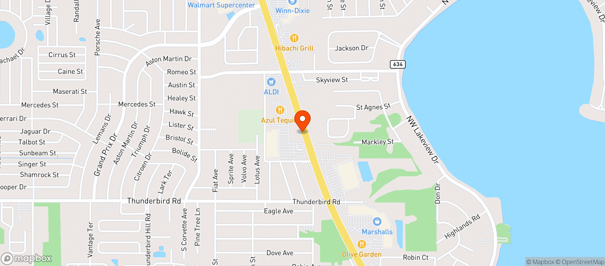 Map showing Abc Fine Wine & Spirits
