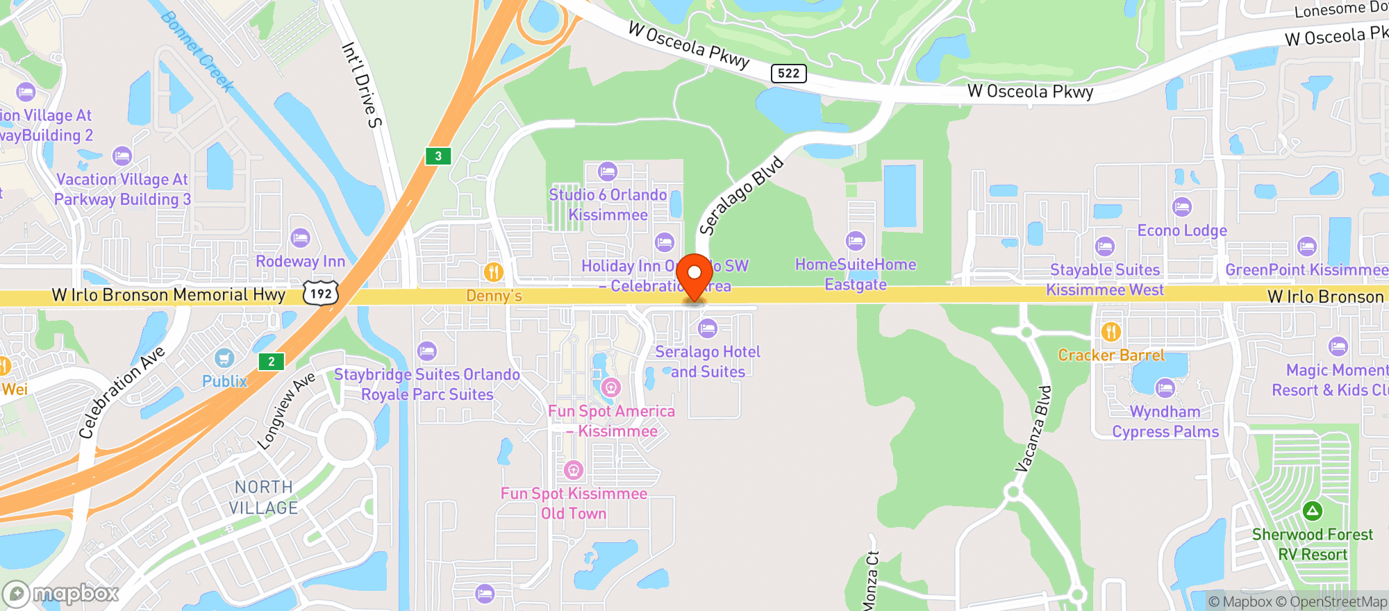 Map showing M & M SUPERMARKET
