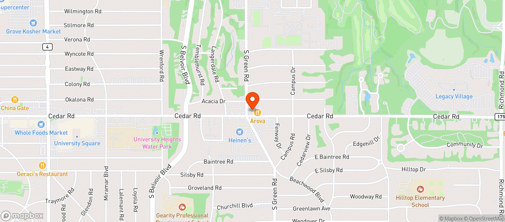 Map showing Truenorth Convenience S #356