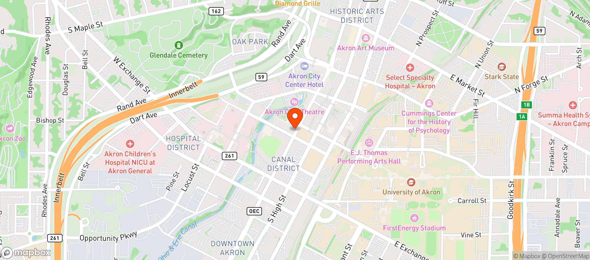 Map showing The Lockview