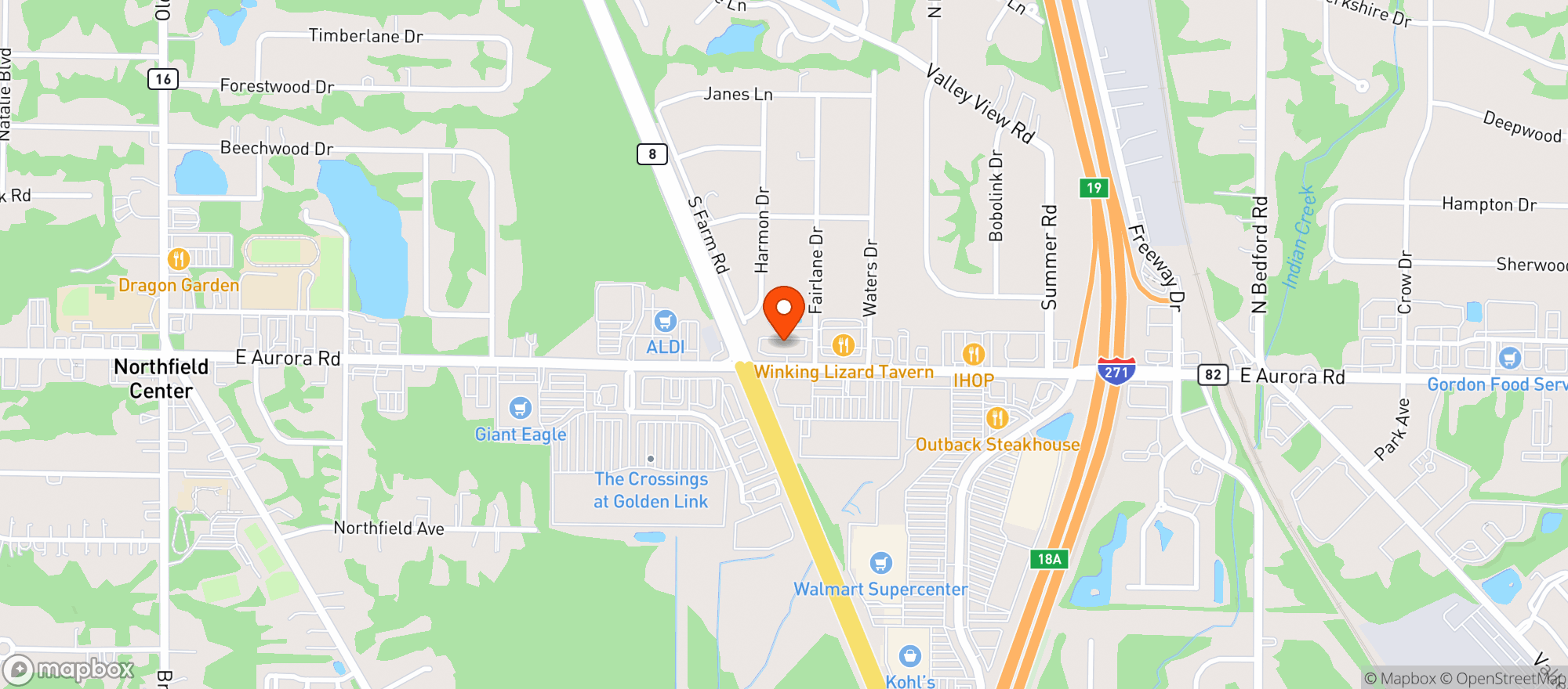Map showing Vitamin Shoppe - Macedonia