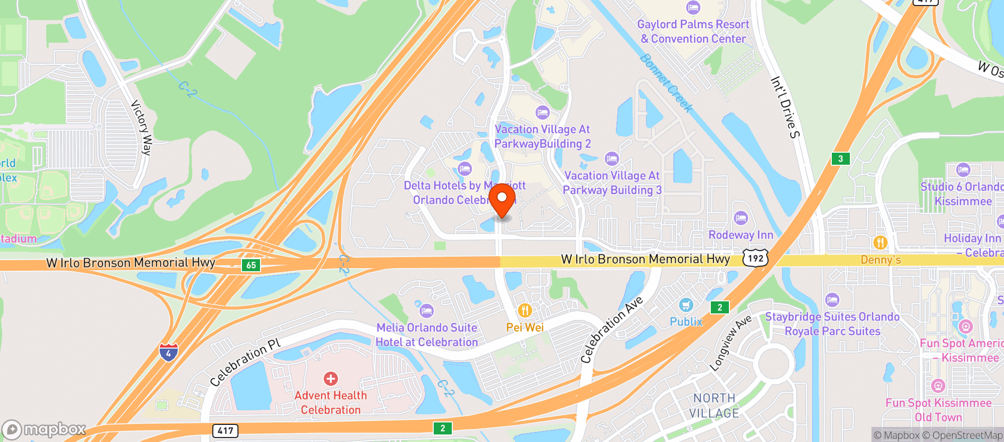 Map showing Goodies Supermarket