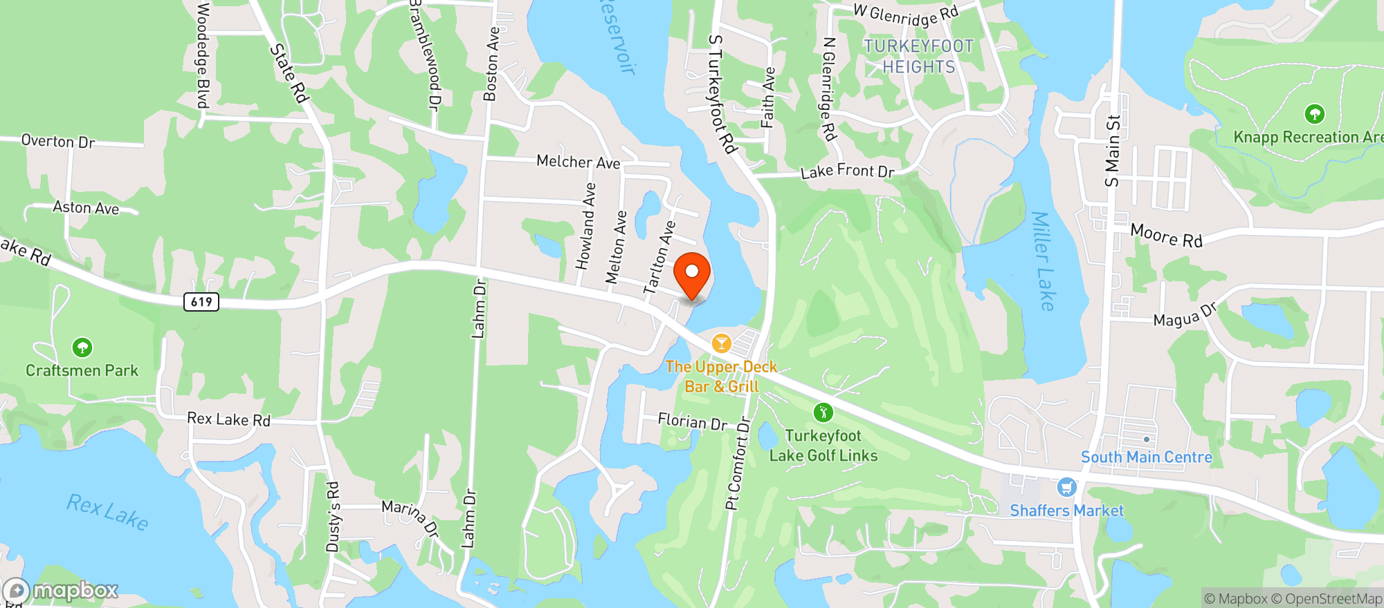 Map showing Blue Iguana