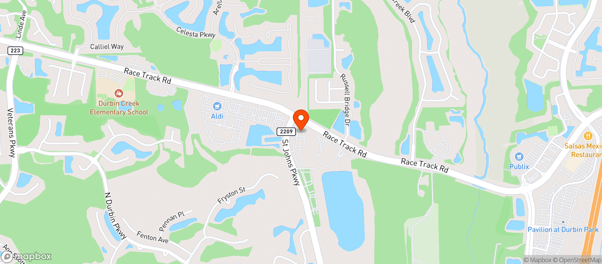 Map showing Circle K #2706785