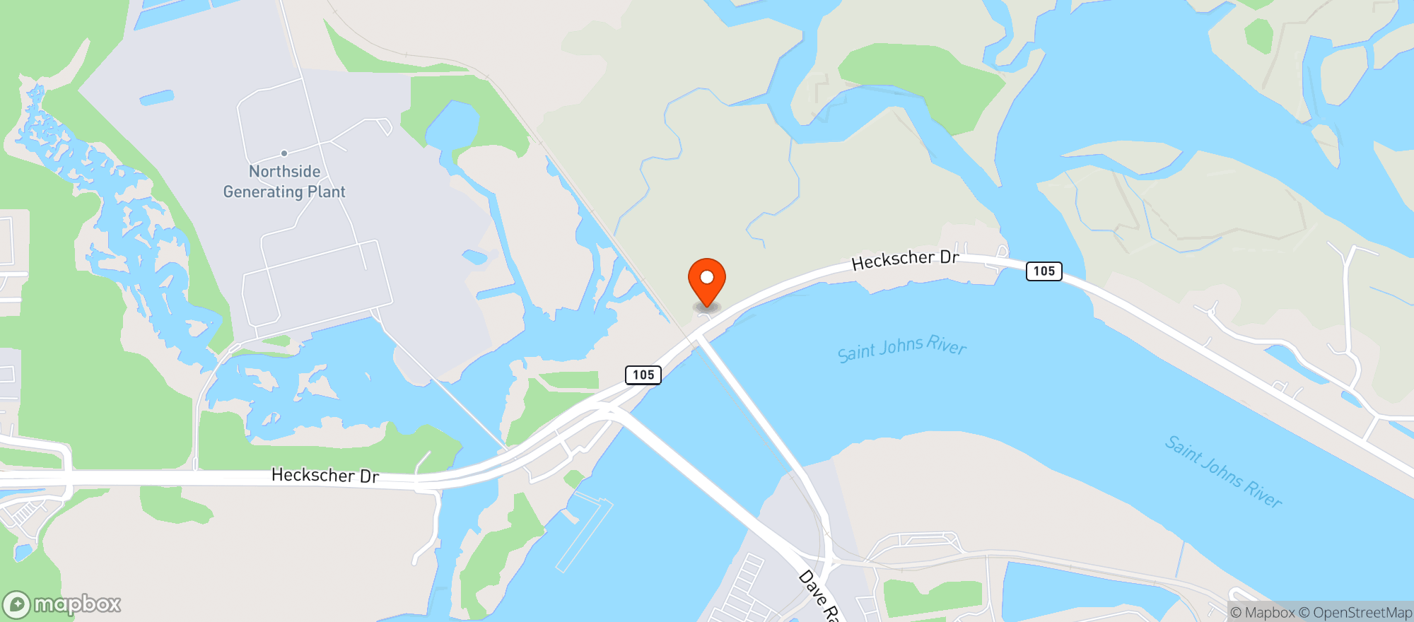 Map showing Stop N Go (heckscher)
