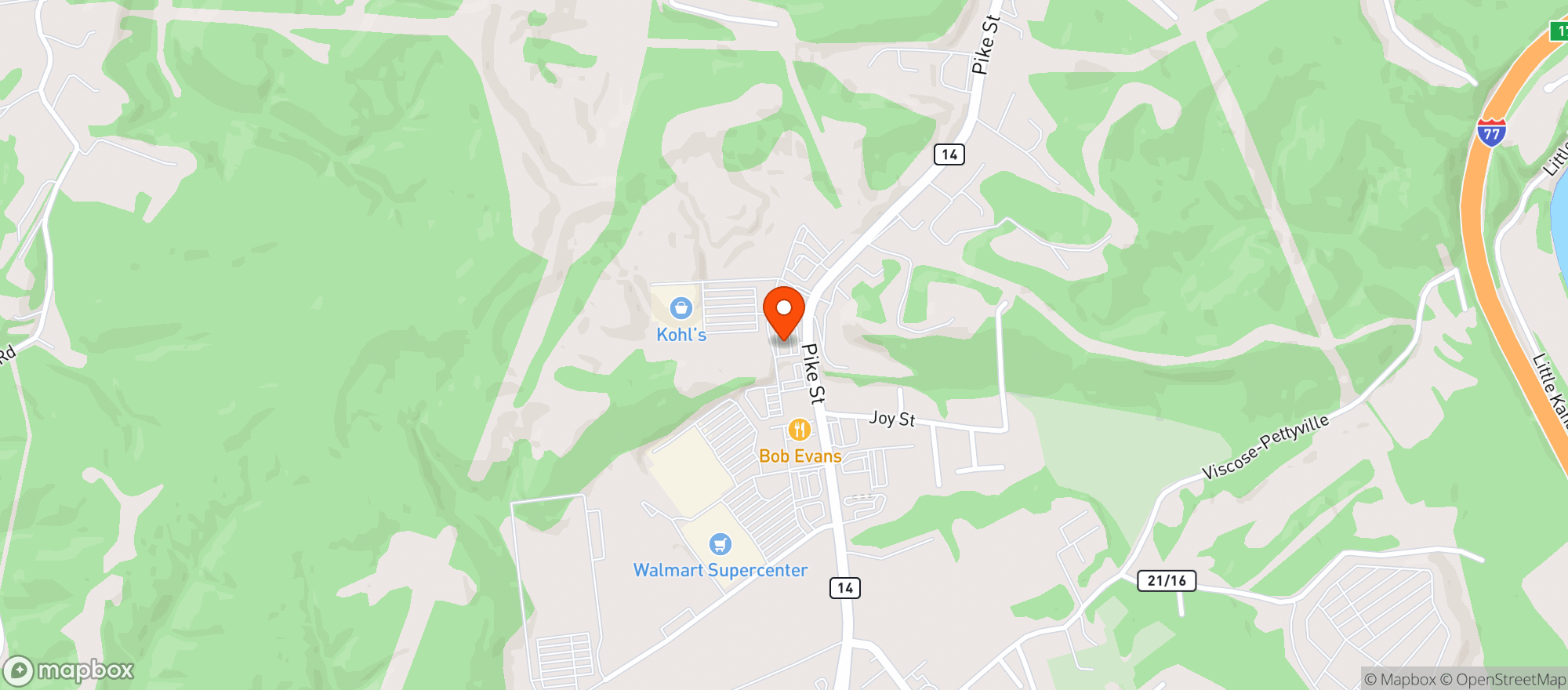 Map showing Gnc - 9163 - Martin Plaza