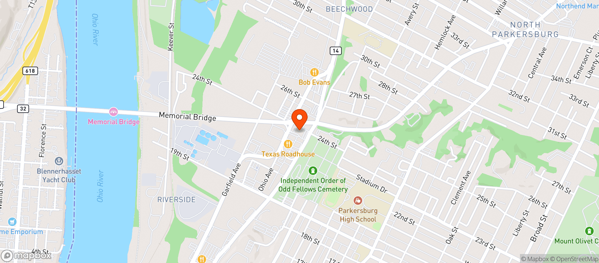 Map showing Cvs Pharmacy #7604