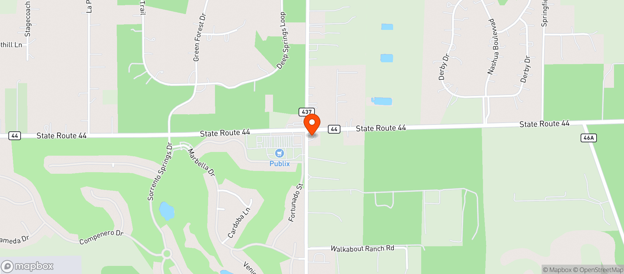 Map showing Circle K 2707275