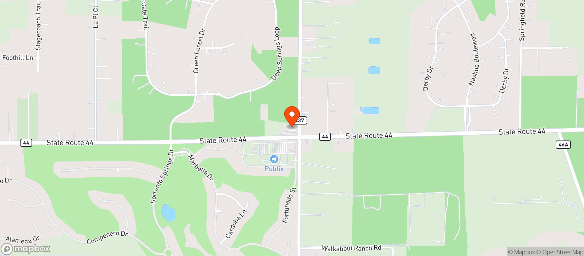 Map showing Circle K 2722118