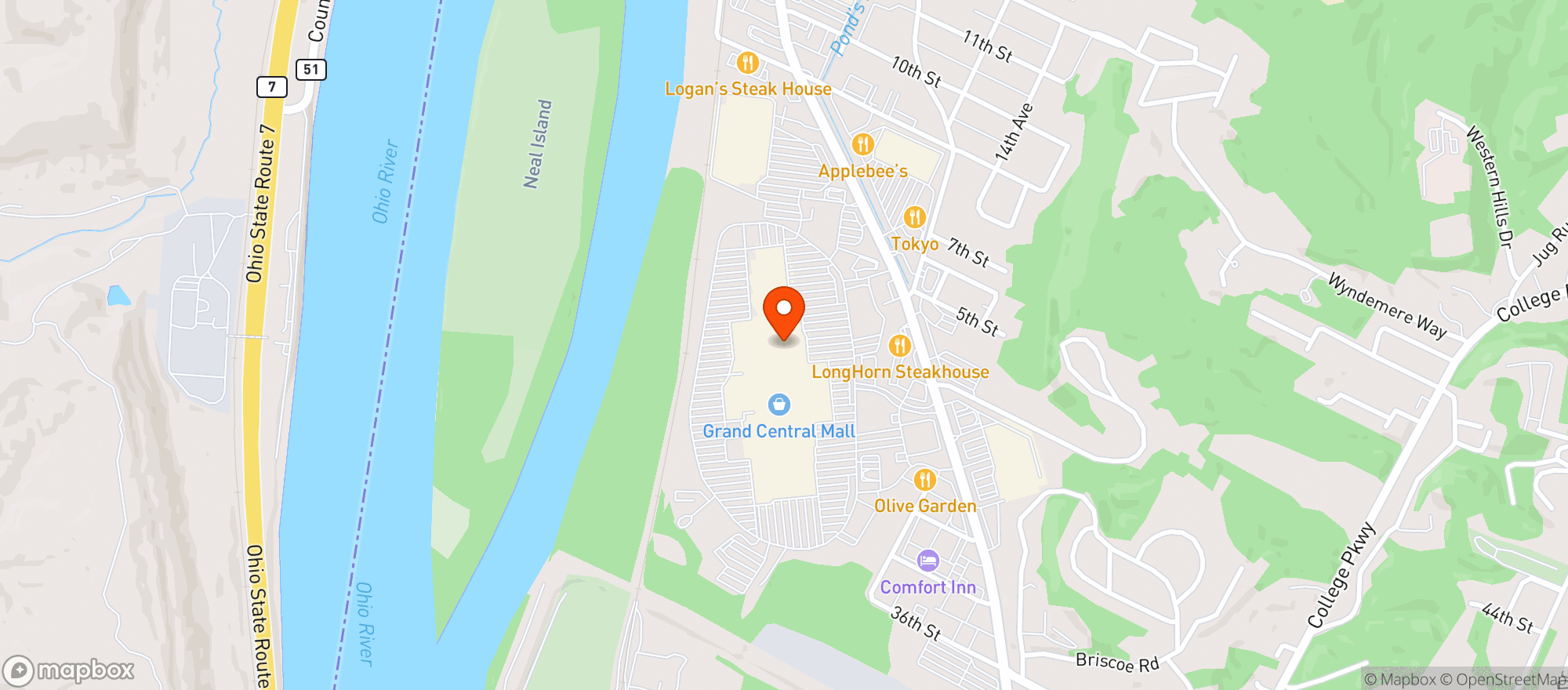 Map showing Survival Ridge Trading Post LLC