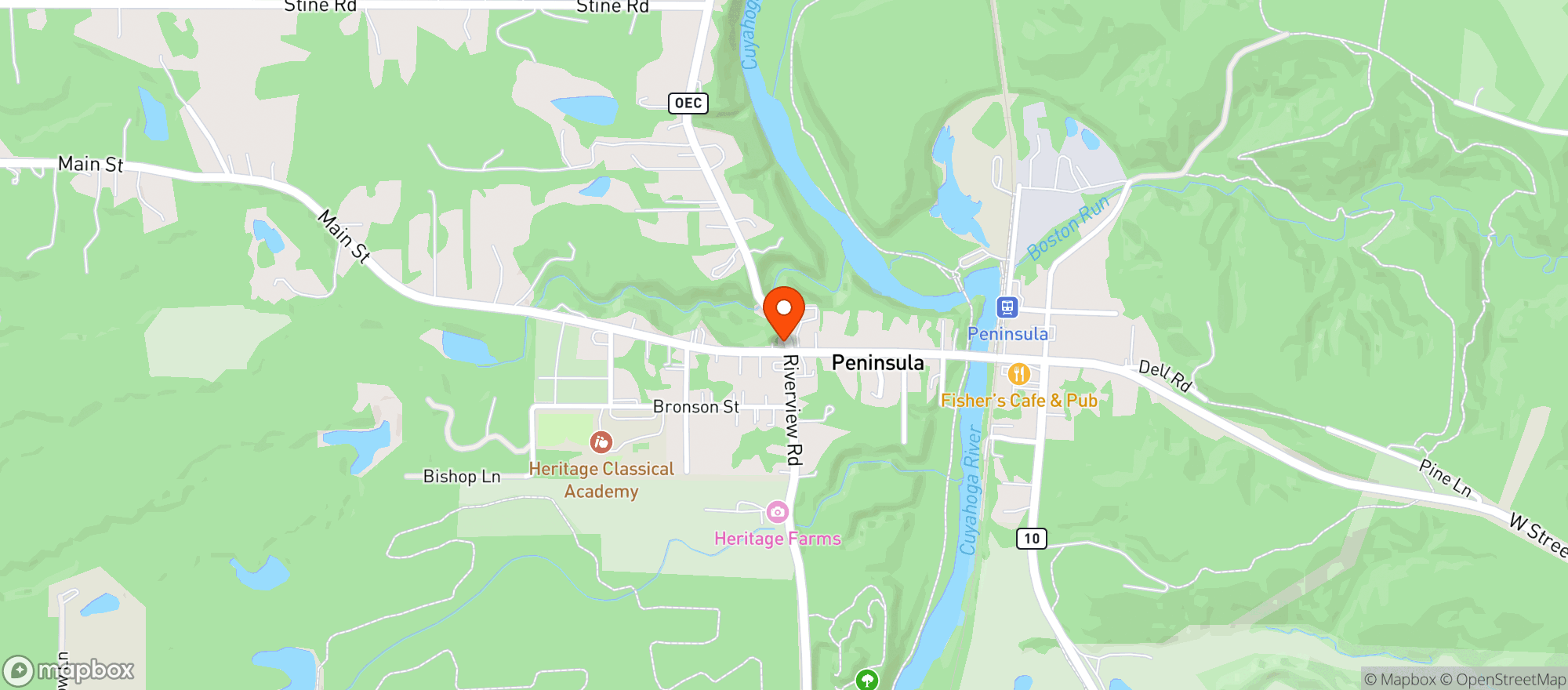 Map showing Gar Hall