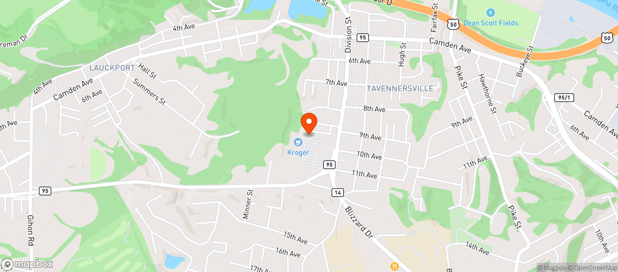 Map showing Smoker Friendly #2