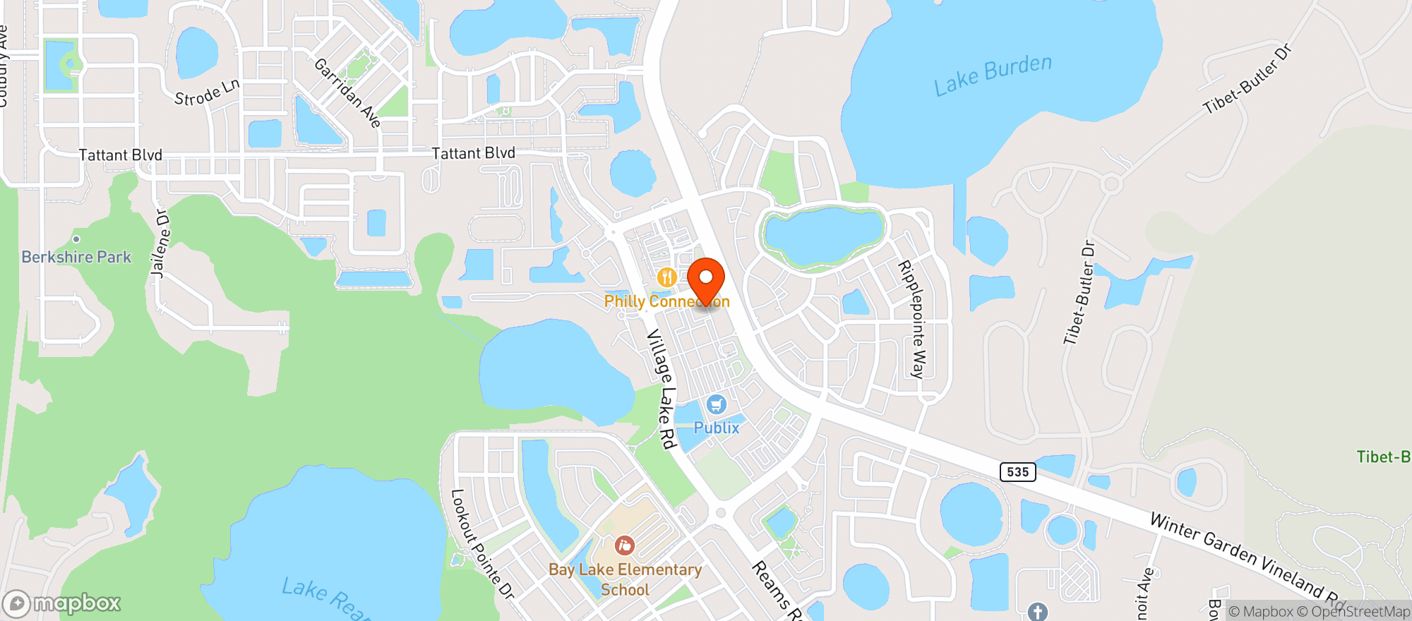 Map showing San Jose Mexican Restaurant