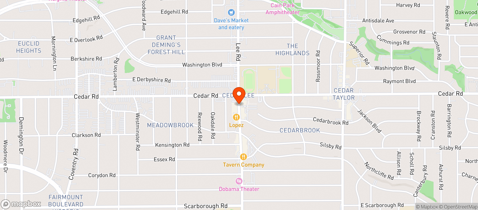 Map showing Cvs Pharmacy