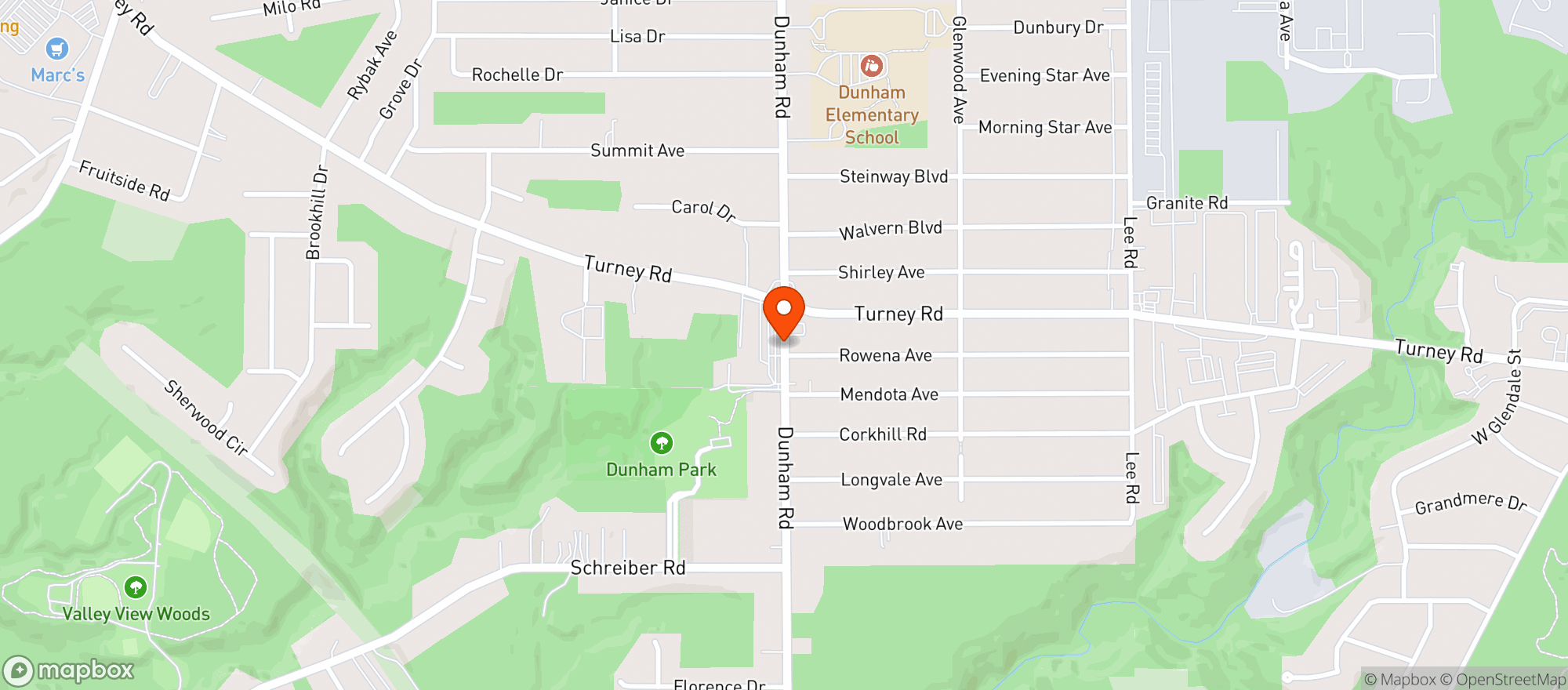 Map showing DISCOUNT DRUG MART