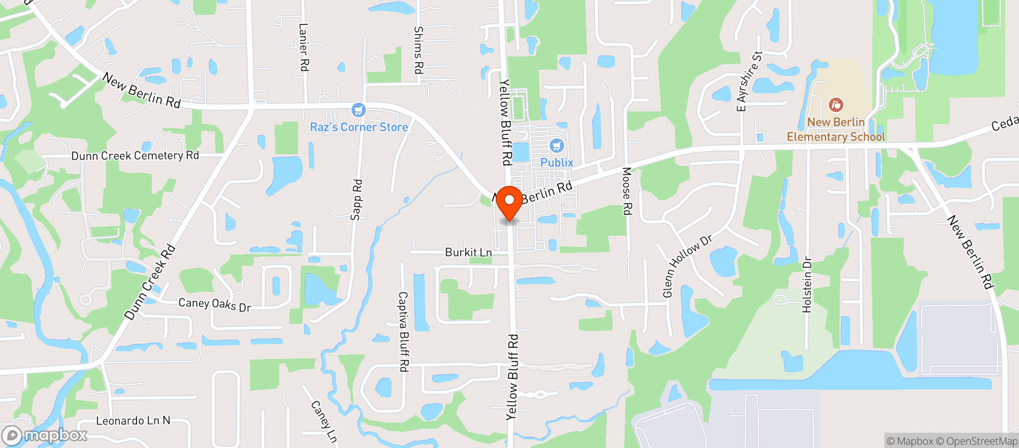 Map showing La Catrina Tacos & Tequila Bar