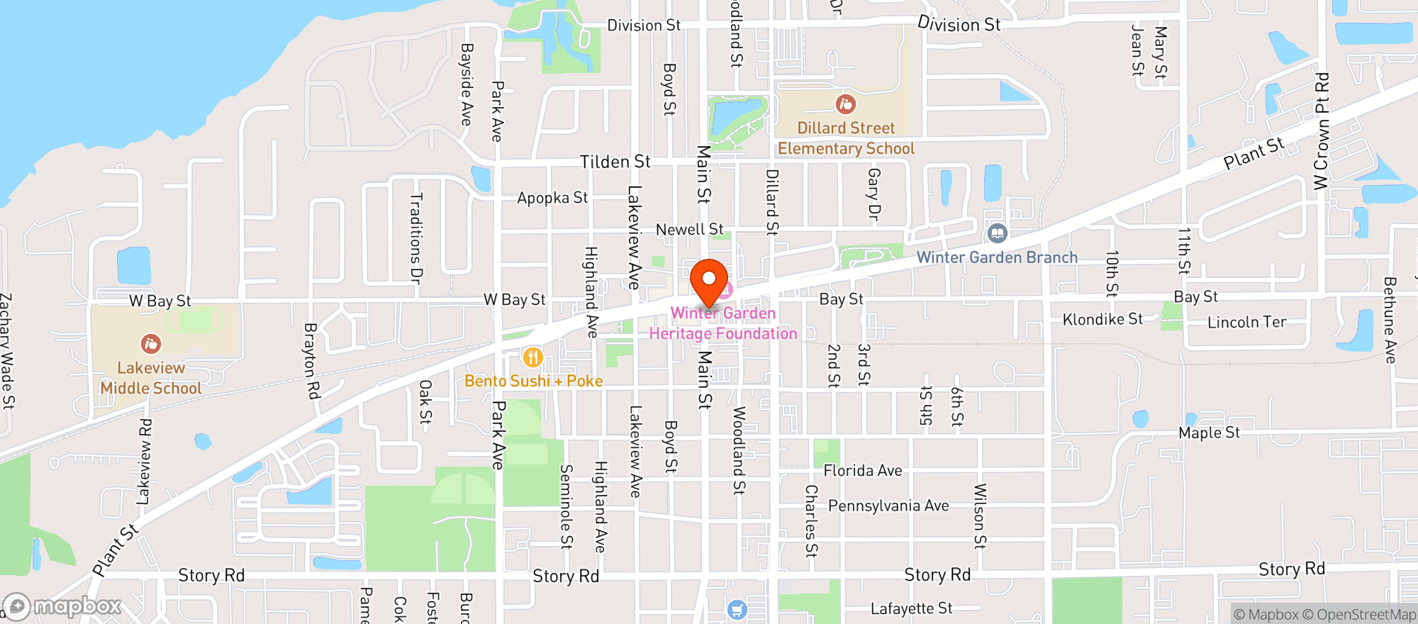 Map showing Soulshi Lounge