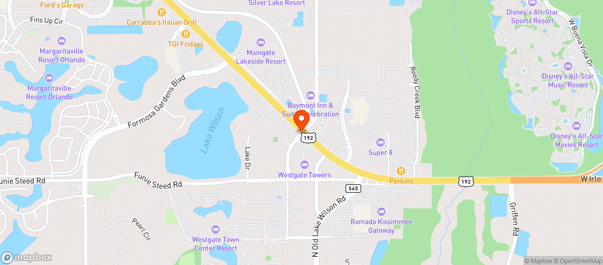 Map showing Circle K 2707471