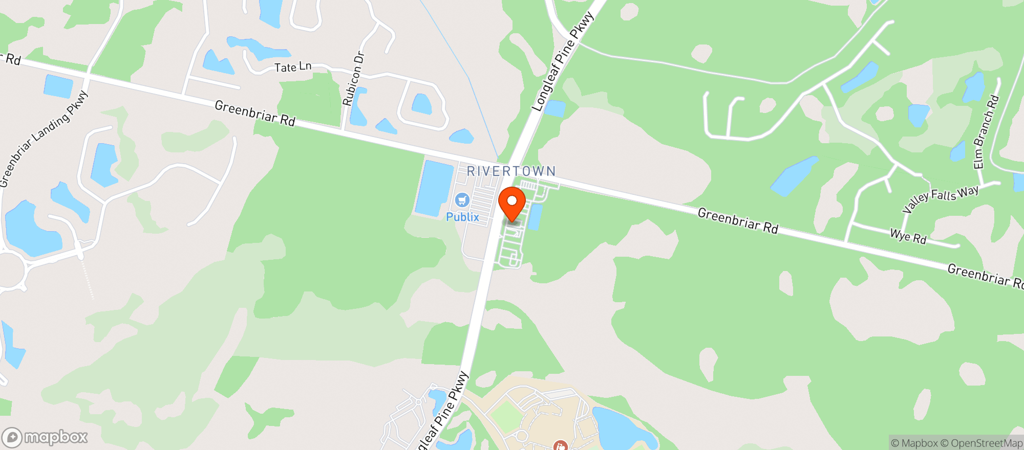 Map showing Shores Fine Wine & Spirits