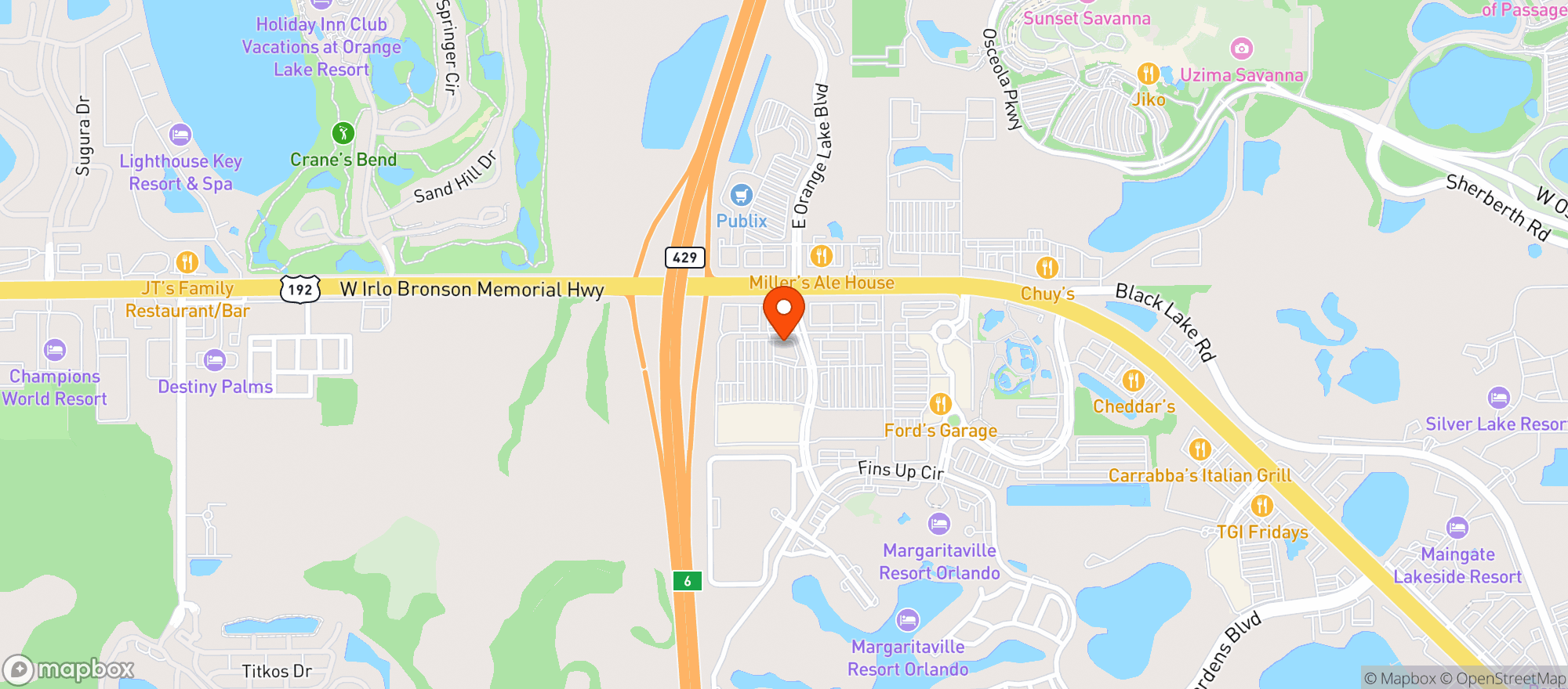 Map showing Target Liquor
