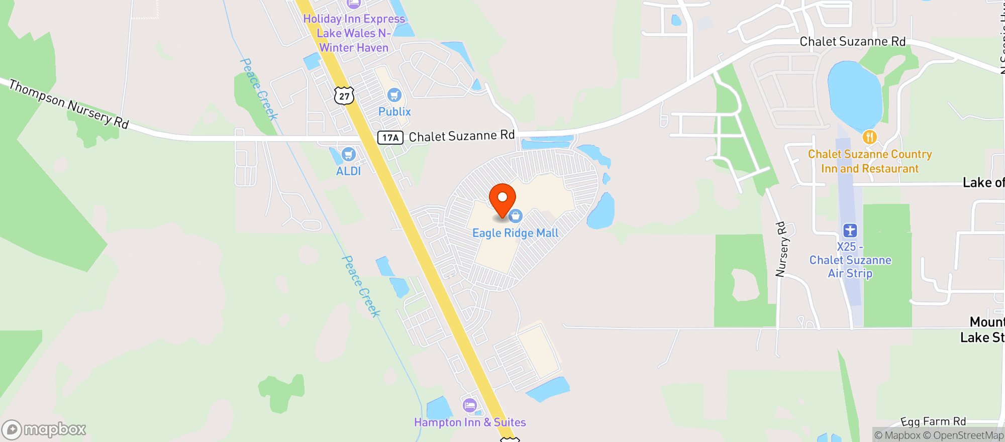 Map showing Star Coffee