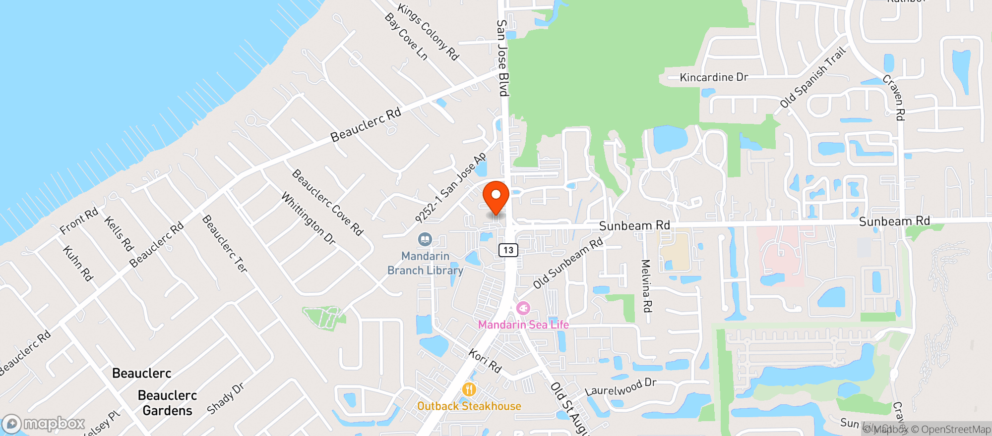 Map showing Abc Liquors