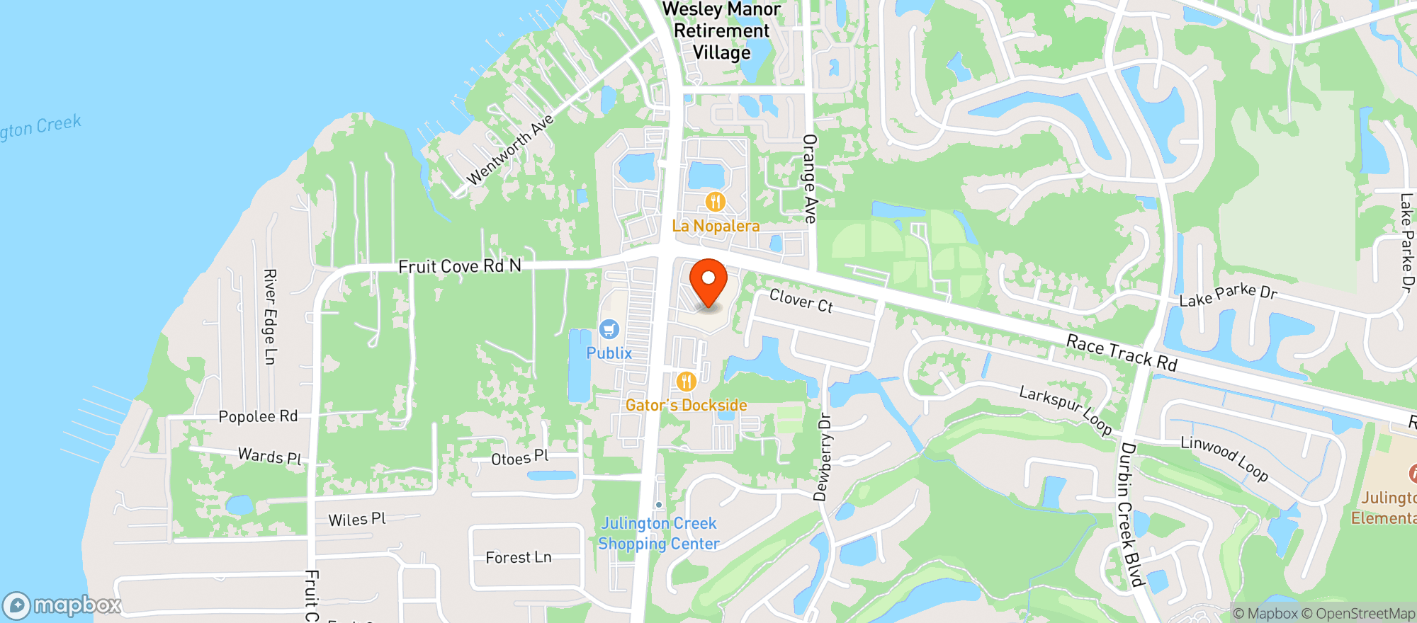 Map showing Walmart Neighborhood Market