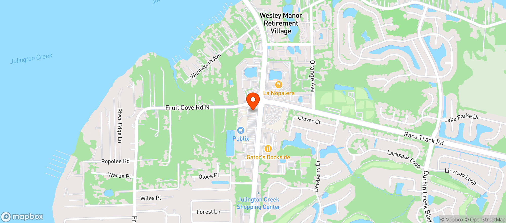 Map showing Cvs