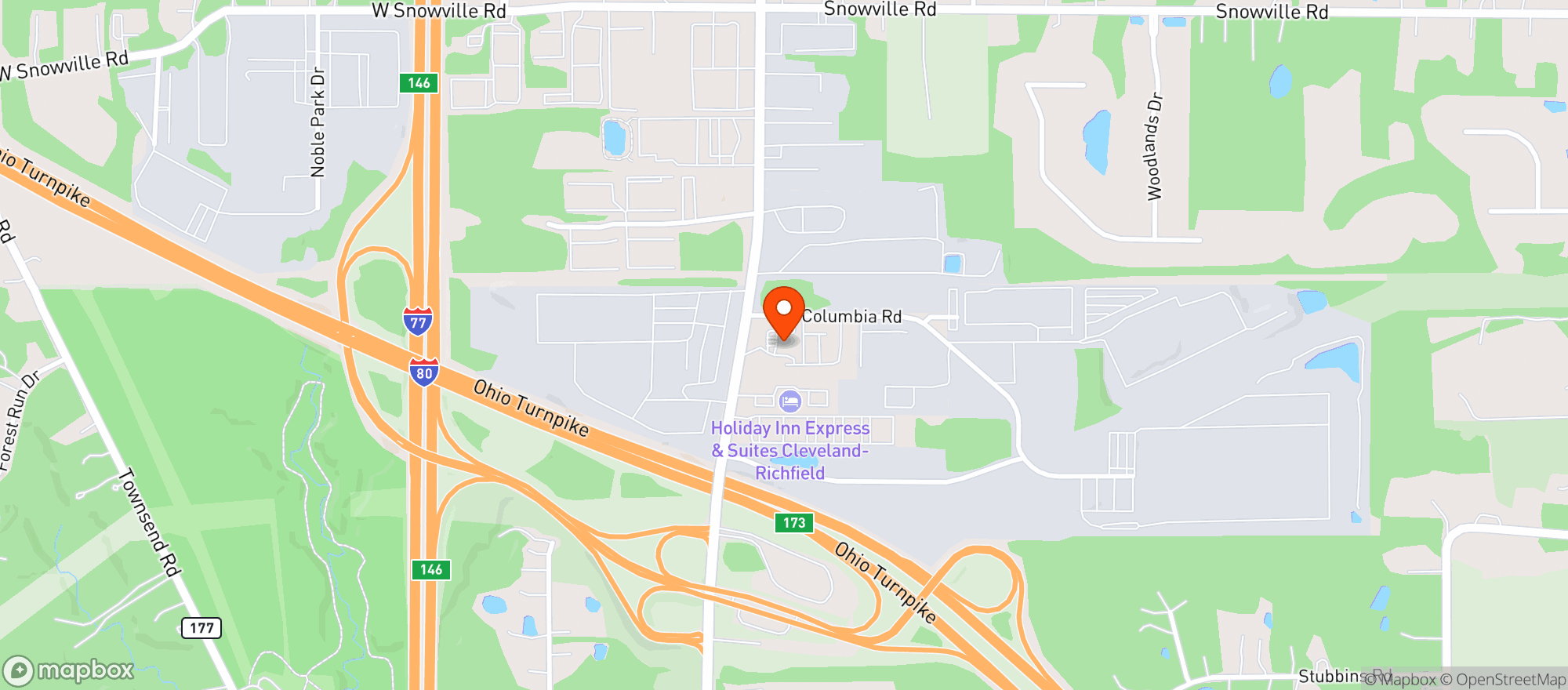 Map showing Pilot 130