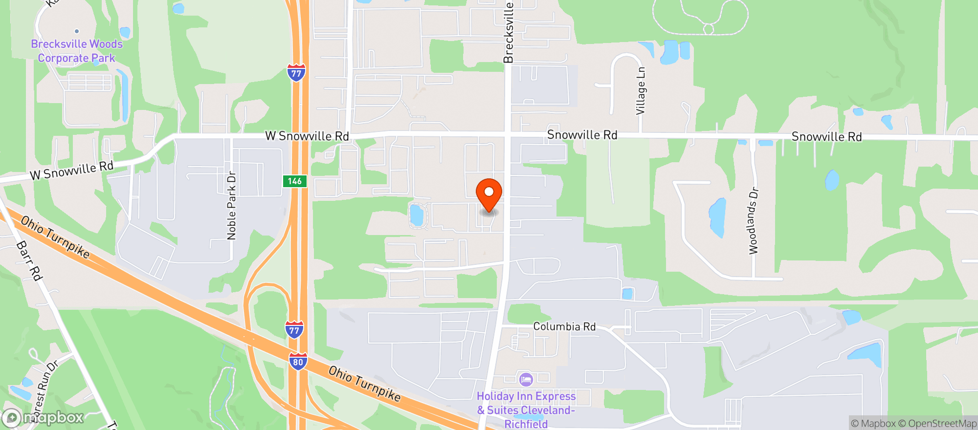 Map showing True North Energy - Hq