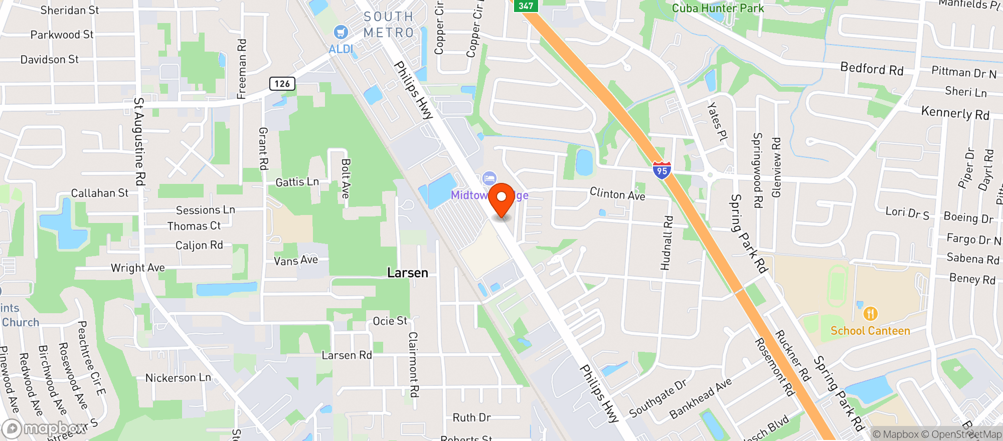 Map showing Twisted Martini Liquor