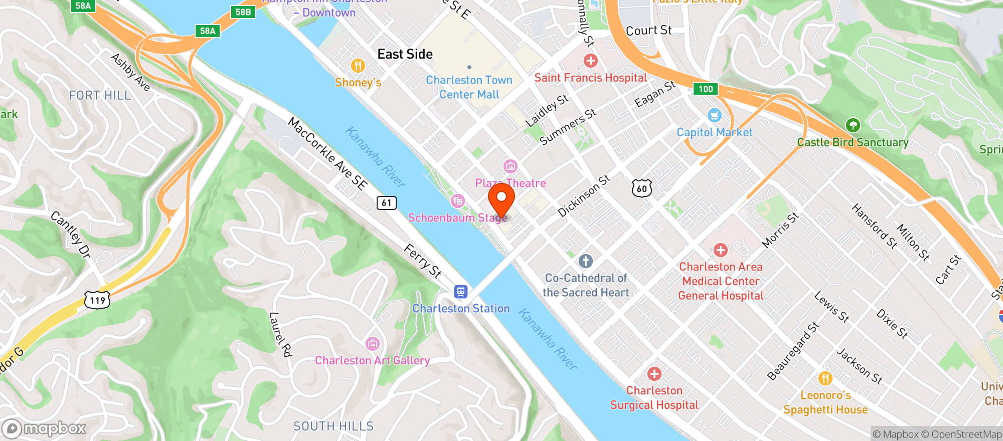 Map showing Gruv