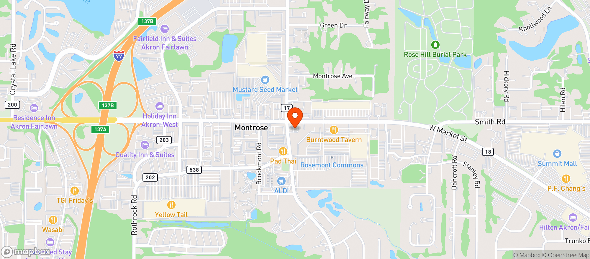 Map showing MapCo 350983 Fairlawn