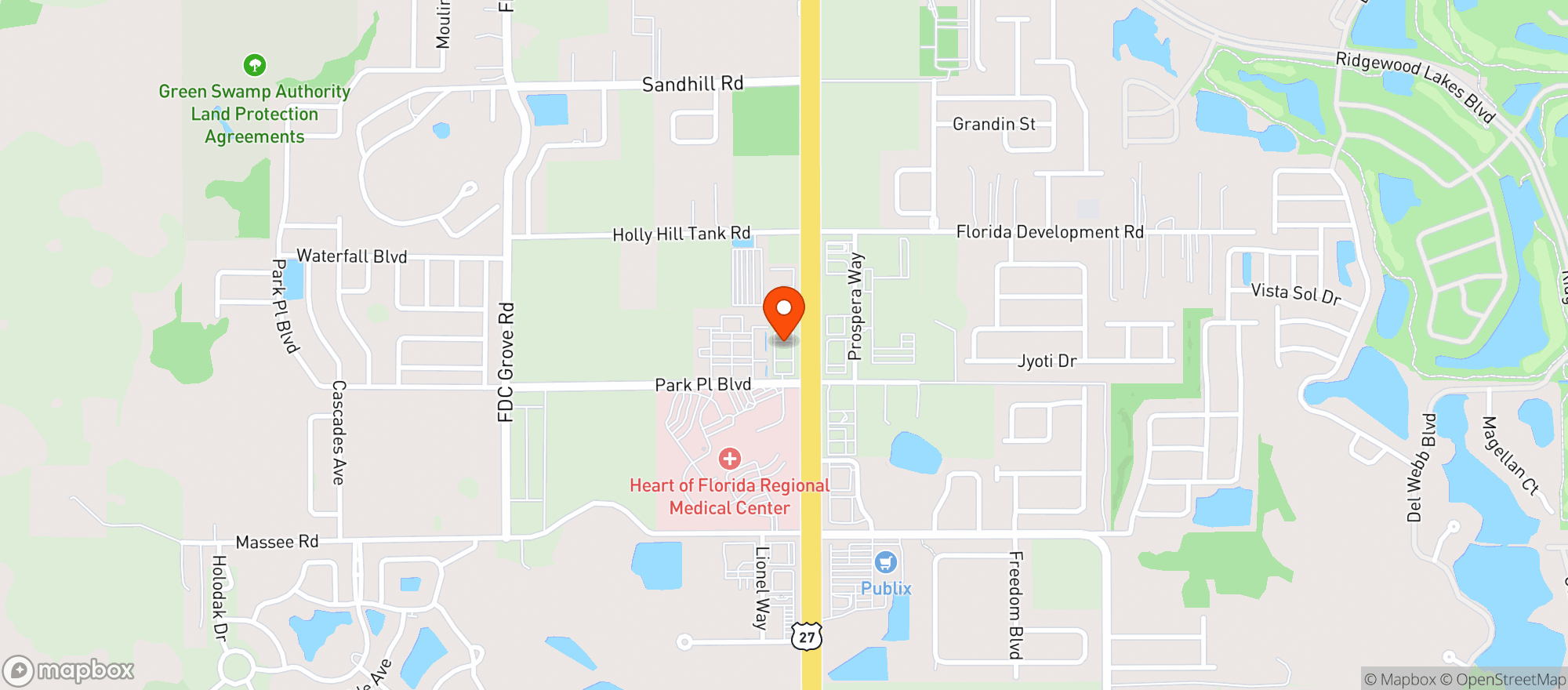 Map showing Millers Ale House