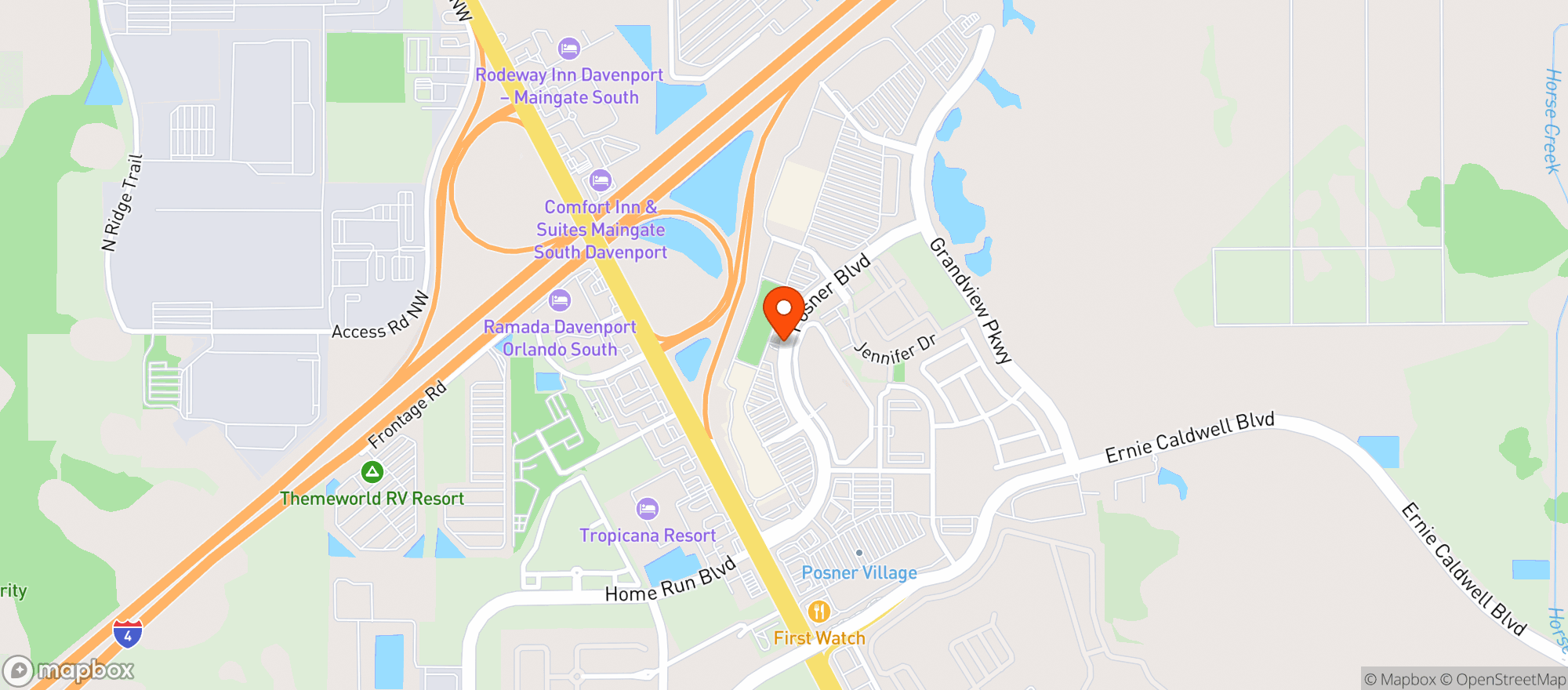 Map showing Gnc