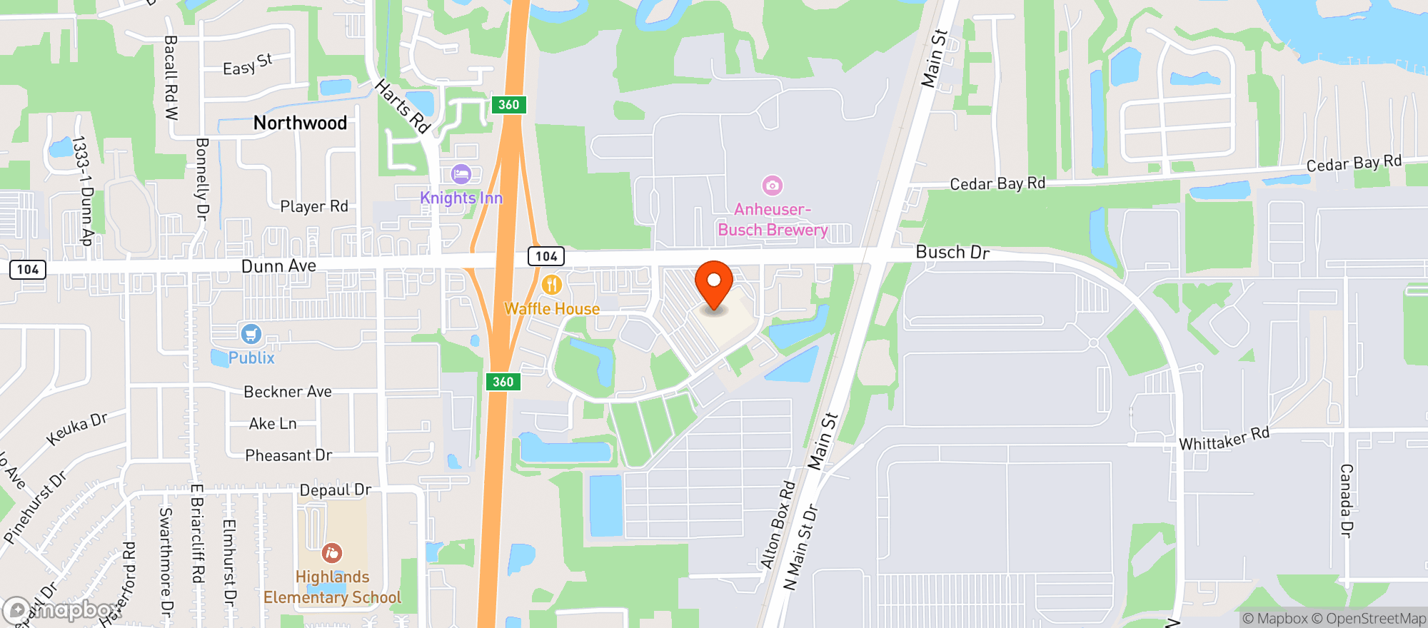 Map showing Sams Club #8253