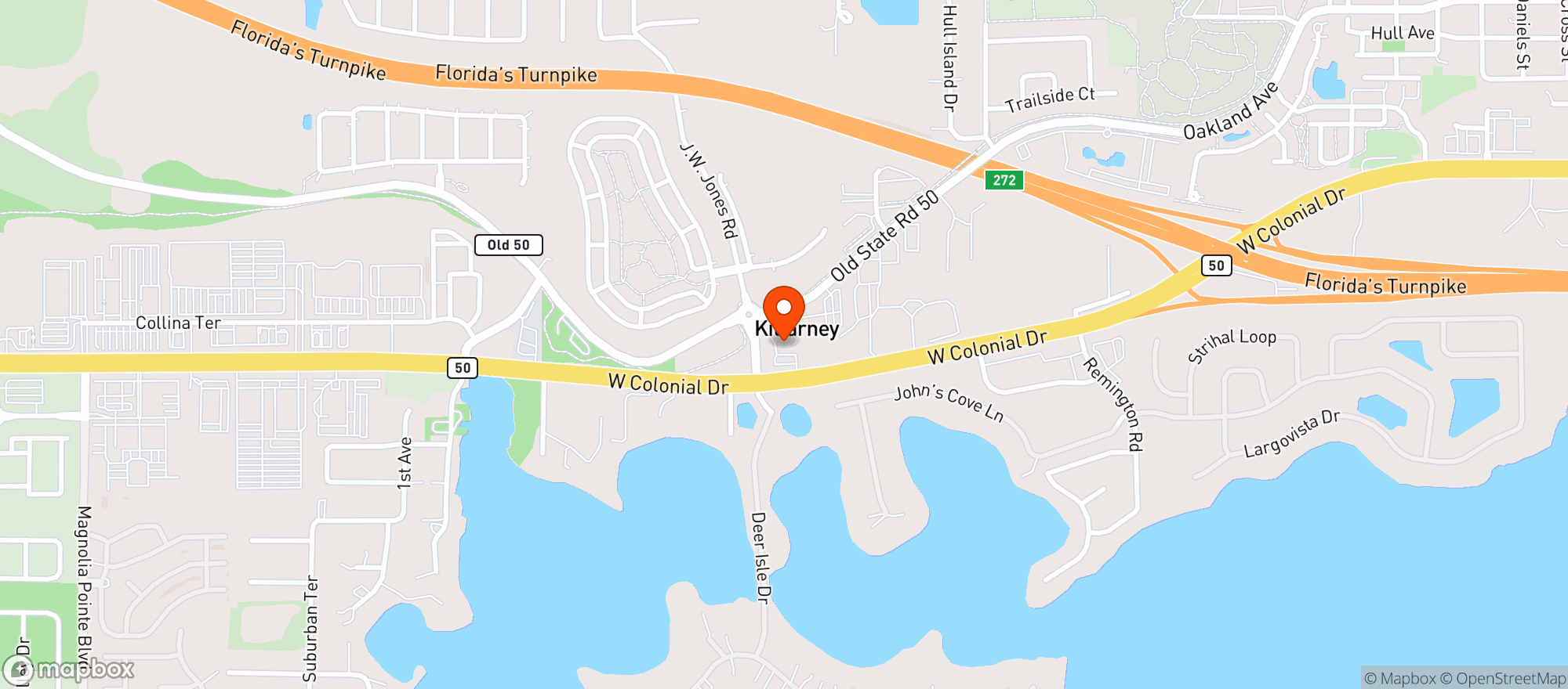 Map showing Circle K 2722116
