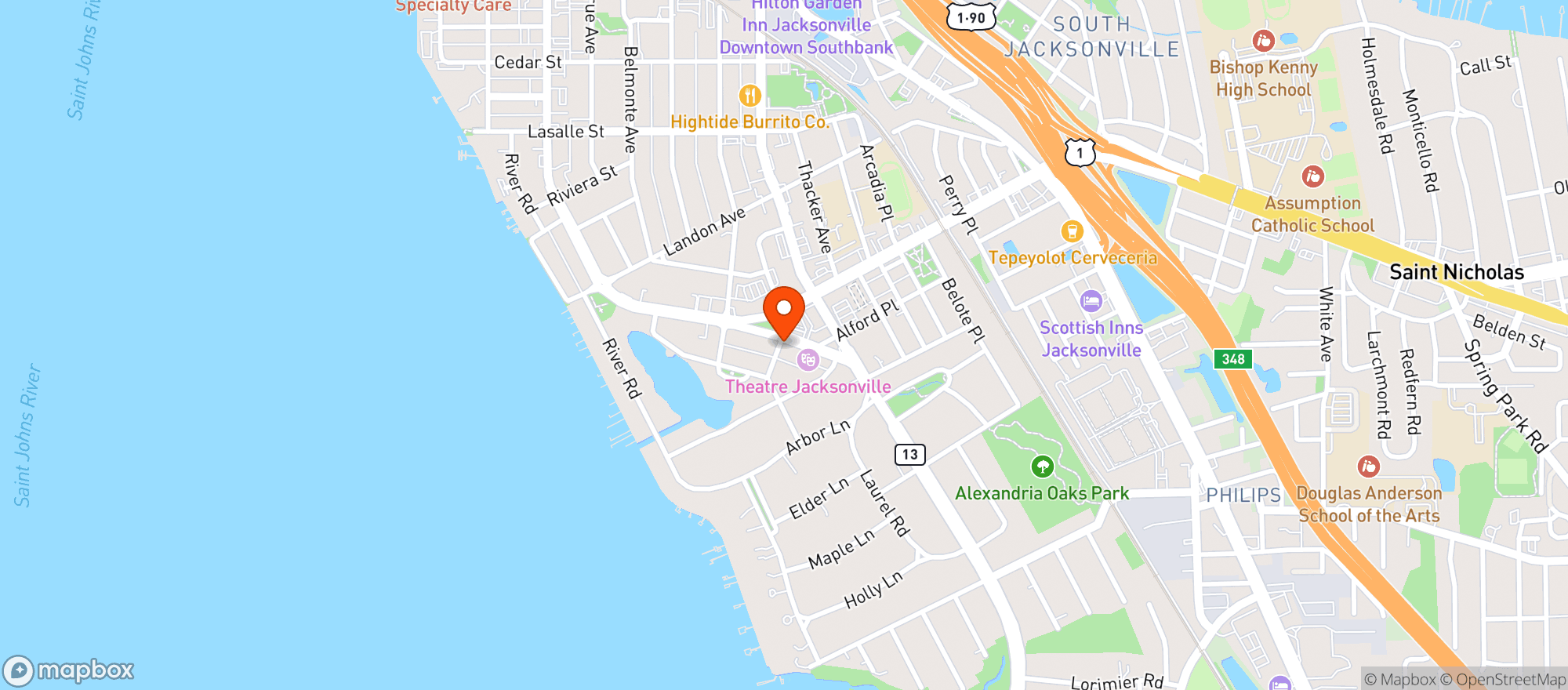 Map showing Grape And Grain Exchange