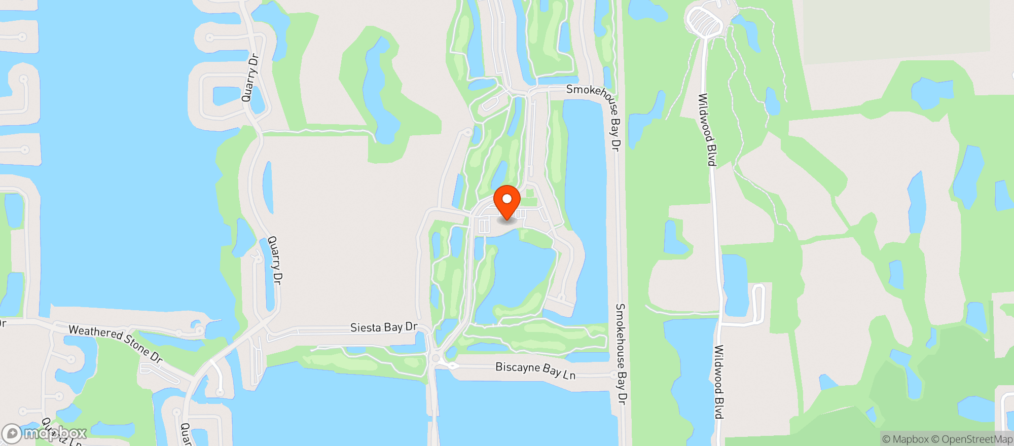 Map showing Heritage Bay Golf & Country Club