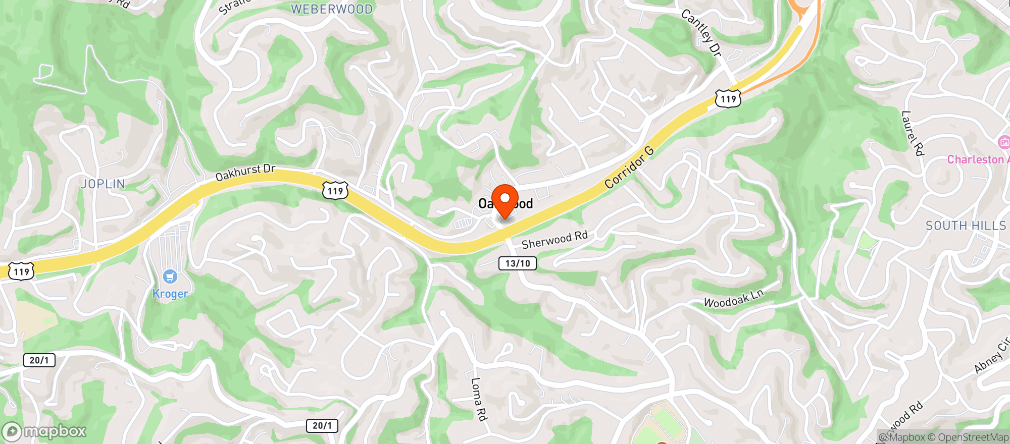 Map showing One Stop #8522