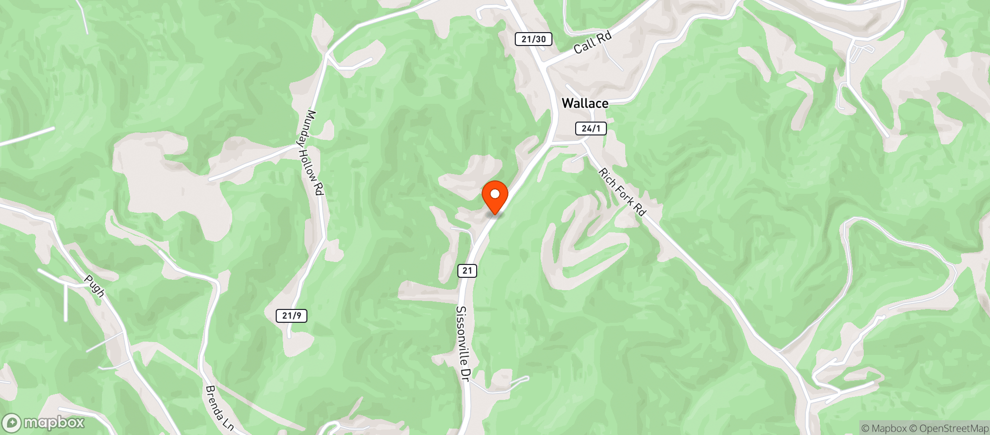 Map showing Certified