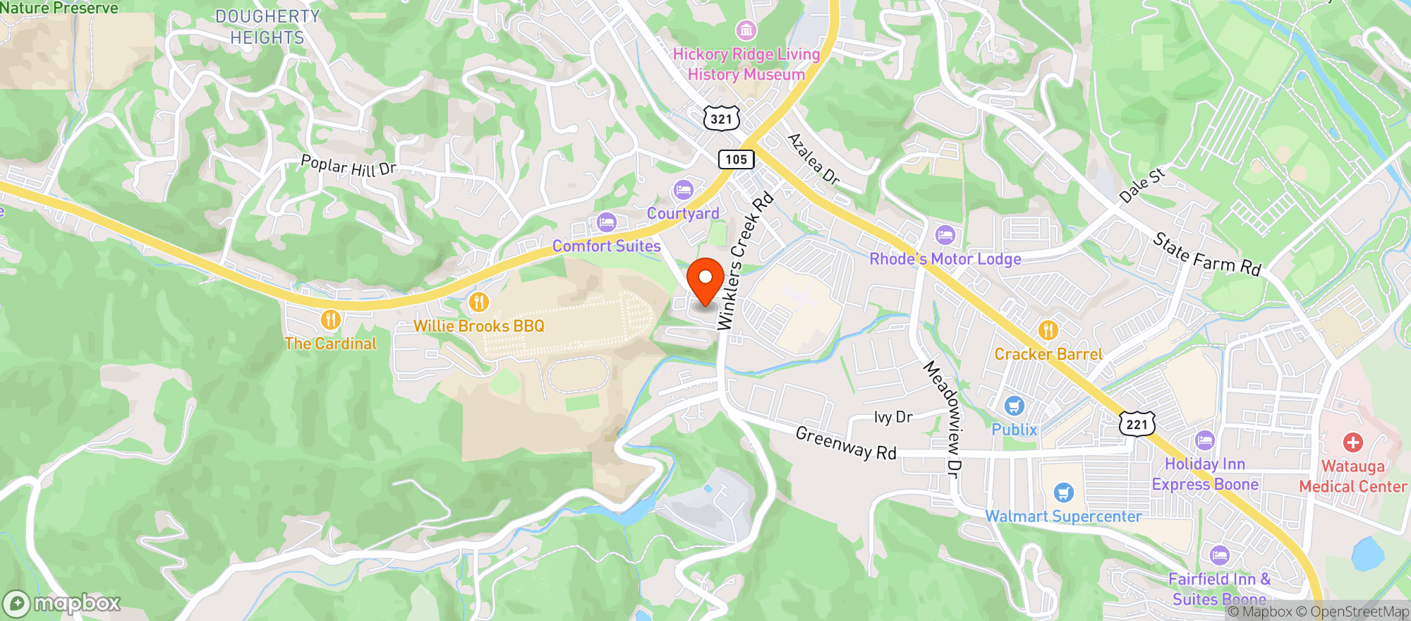 Map showing Basil's