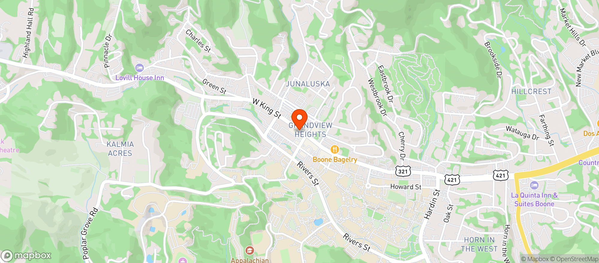 Map showing Common Good Co